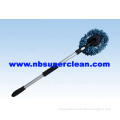 Chenille microfiber mop with extendable handle